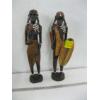 Image 1 : AFRICAN EBONY MAASAI WARRIER & WIFE