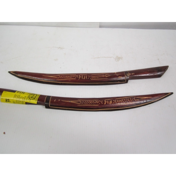 WOODEN KNIVES