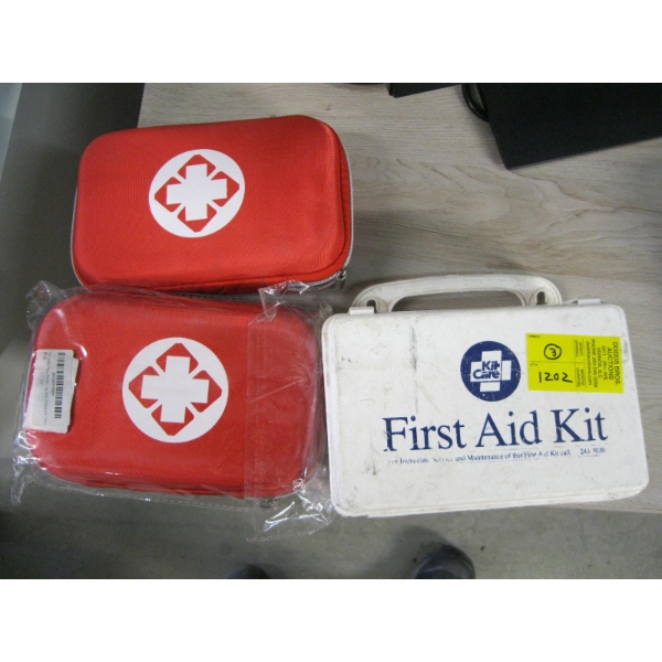 3 FIRST AID KITS