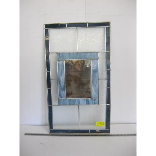 LEADED GLASS WINDOW