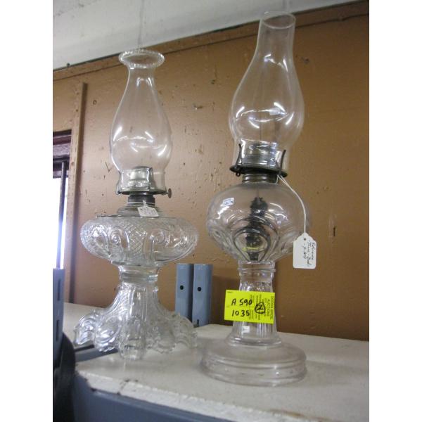 2 OIL LANTERNS