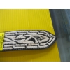 Image 4 : LEATHER WOVEN BELT W/HORSE HEAD BUCKLE