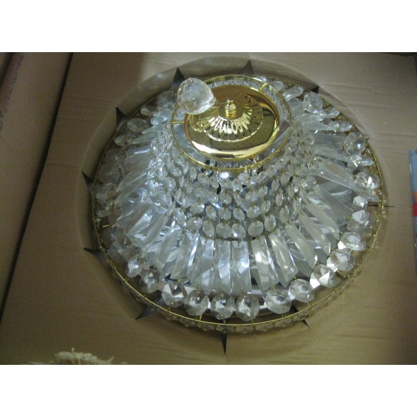 HANGING CRYSTAL CHANDELIER