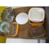 Image 3 : MISC. TUPPERWARE, GLASS CANNISTERS, ETC.