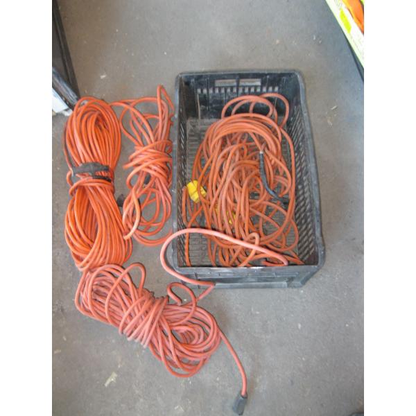 BIN W/4 EXTENSION CORDS