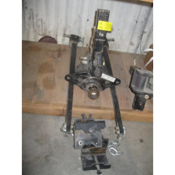 COMPLETE RECEIVER TRAILER HITCH W/EQUALIZER BARS & BRACKETS