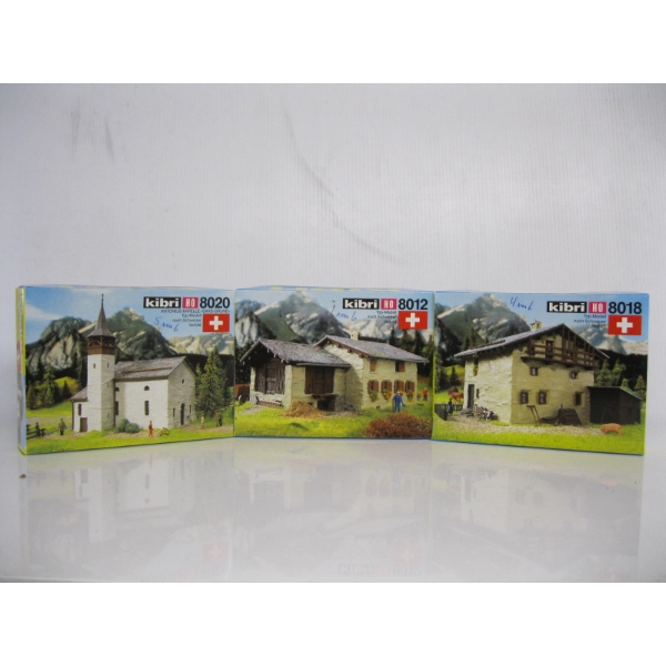 3 HO SIZE BUILDINGS