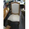 Image 2 : LG. DINING TABLE W/6 UPHOLSTERED CHAIRS, 2 LEAVES
