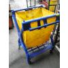 Image 1 : FOLDING BLUE & YELLOW CART W/BAG