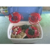 Image 1 : PLASTIC BIN W/ASST. CHRISTMAS LIGHTS
