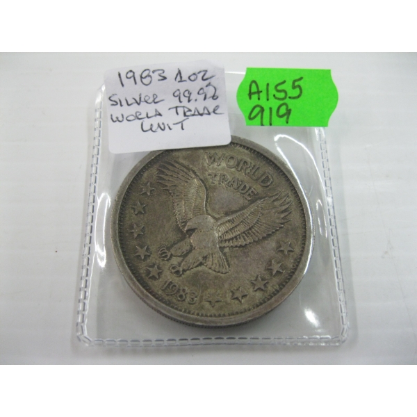 1983 1OZ .999 SILVER TRADE UNIT (TAX EXEMPT)
