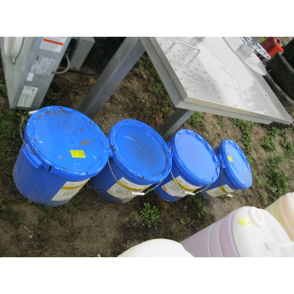 3 CONTAINERS OF CHEESE COATING