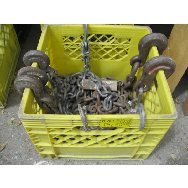 BASKET OF ASST. CHAINS