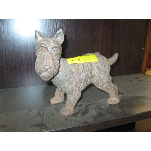 CAST IRON SCOTTIE DOOR STOP