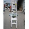 Image 1 : 2 STEP LADDER, PLANT STAND & PATIO TABLE