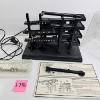 Image 9 : AUTO OIL/GAS CARDS, PRESTO BURGER COOKER, VINTAGE KEYS/RINGS, RARE BALL BEARING CLOCK - NEEDS REPAIR