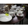 Image 2 : LG. LOT OF ASST. TEACUPS/SAUCERS, GRAVY BOAT, ETC.