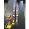 Image 1 : 2 WOODEN CANDLEHOLDERS & 2 WOOD GECKOS