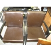 Image 3 : 2 LEATHER ARM CHAIRS