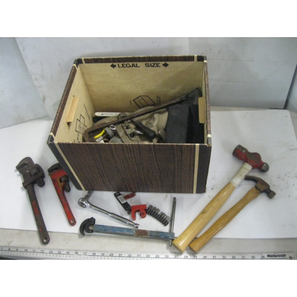 MISC. PIPE WRENCHES, HAMMERS, ETC.