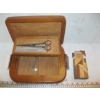 Image 2 : WOODEN CARVED TOP JEWELLERY BOX & PUZZLE BOX