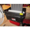 Image 1 : STORAGE BIN & A COOLER W/ASST. DVDs