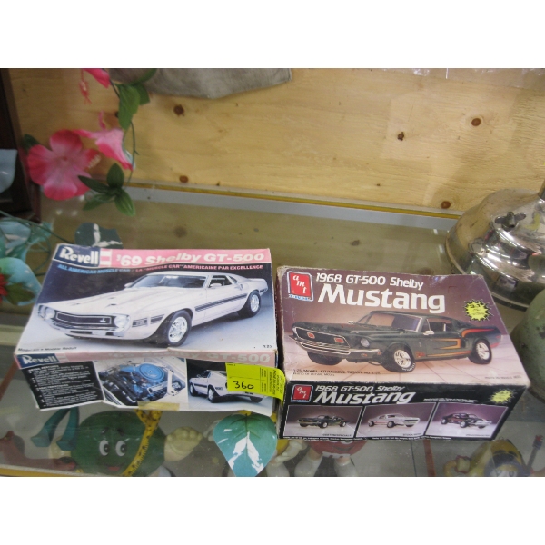 2 MODELS - 1 BUILT, 1 PARTIALLY BUILT