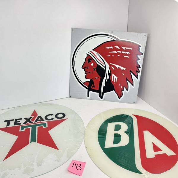 3 OIL & GAS COLLECTABLE LOGO DECOR