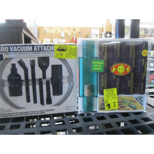 MICROVACUUM ATTACHMENT & A CHANGE COUNTER