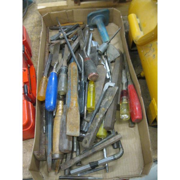 MISC. CHISELS, ETC.