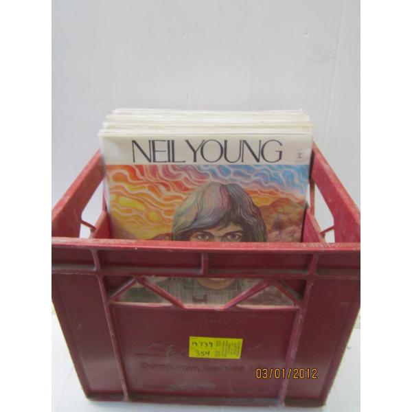 CRATE OF RECORDS