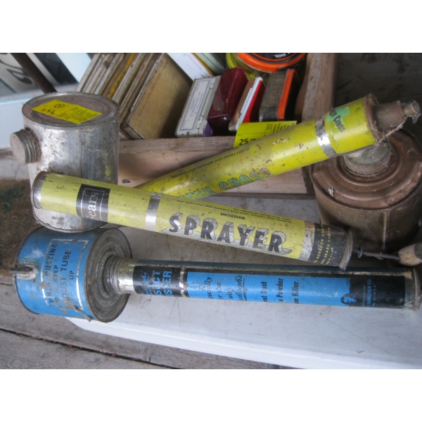 3 SPRAYER DUSTERS