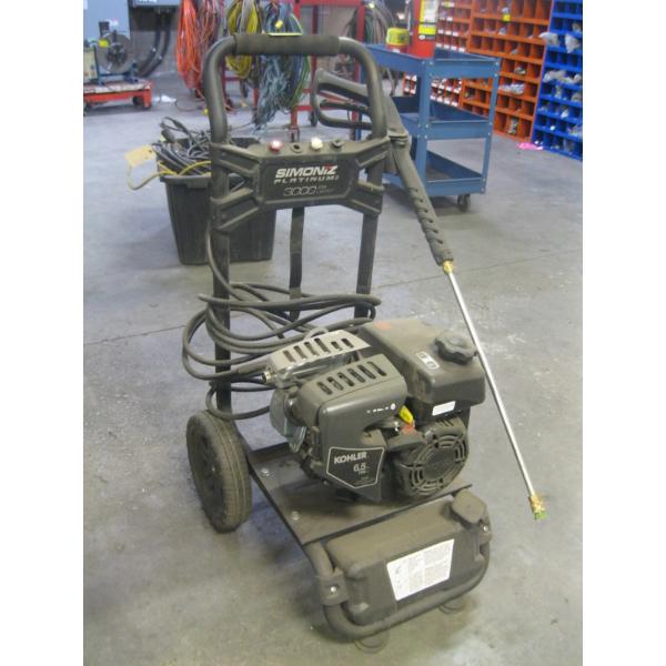 SIMONIZE 3000PSI GAS PRESSURE WASHER