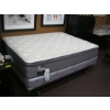 Image 1 : QUEEN SIZE BOXSPRING MATTRESS & ROLLER FRAME