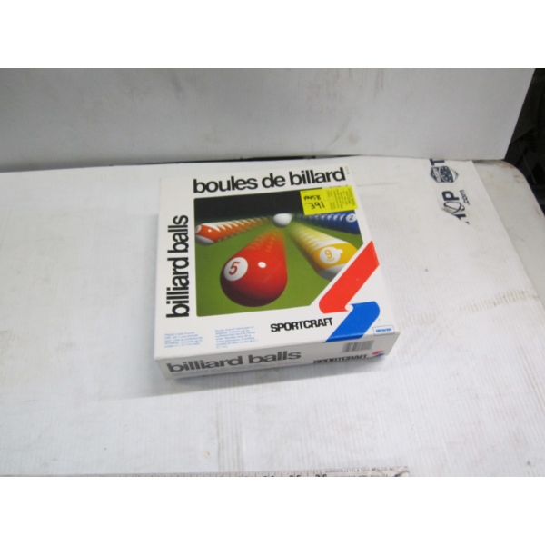 BILLIARD BALLS