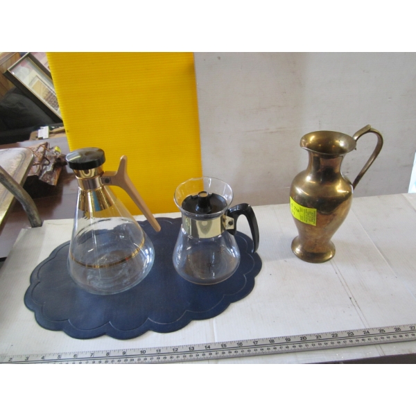 3 VINTAGE MCM DECANTERS