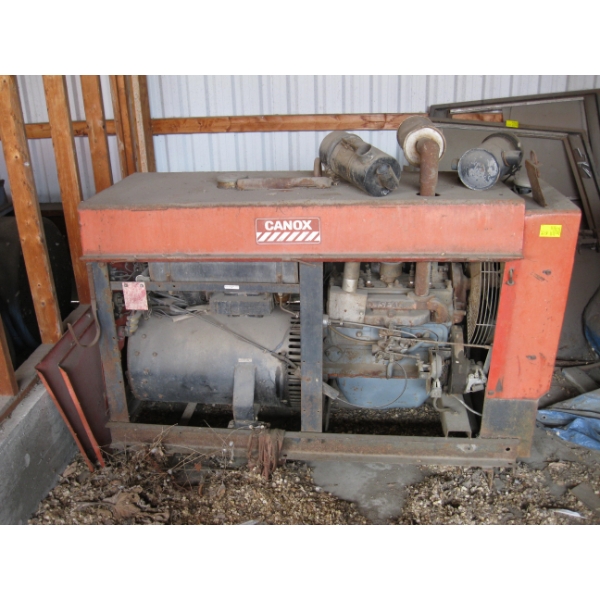 "AS IS" CANOX GAS DRIVEN WELDER