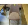 Image 1 : WOOD FRAMED UPHOLSTERED DINING CHAIR