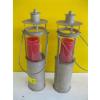 Image 2 : 2 CANDLES IN METAL HOLDERS & SM. LAMP