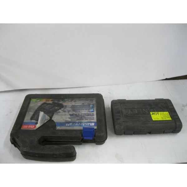STANLEY SOCKET SET & A MASTERCRAFT BIT SET - BOTH NOT COMPLETE