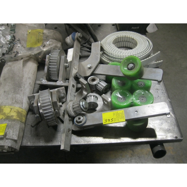 MISC. BELTING, DRIVE WHEELS, SKATEBOARD WHEELS, ETC.