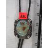 Image 5 : SILVER NAVAJO BOLO TIE W/TURQUOISE STONE