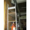 Image 2 : METAL SHELF UNIT - APPROX. 8'X51"