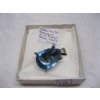 Image 2 : STERLING .925 SILVER PENDANT W/LG. BLUE STONE, 10G
