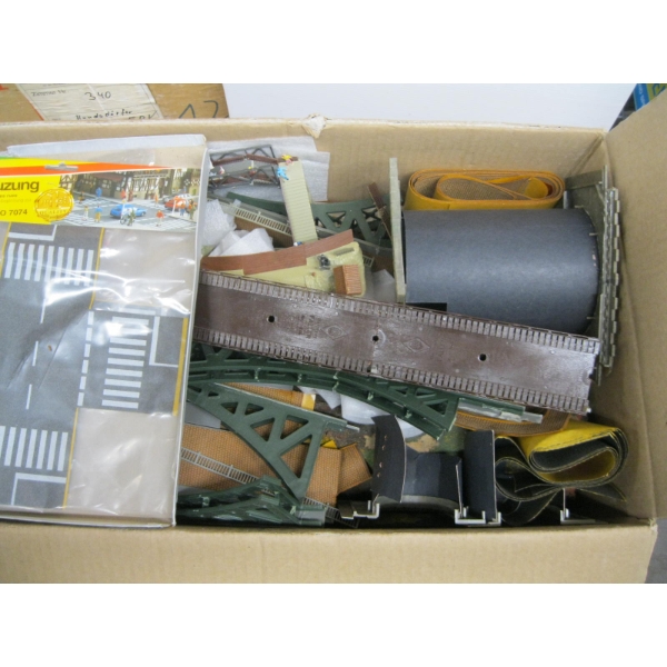 LG. BOX OF ASST. TRAIN ACCESS. - BRIDGES, ETC.