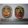 Image 1 : 2 MINI CARVED MASKS