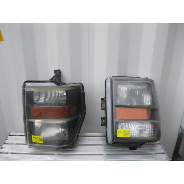 2 VEHICLE LIGHT HOUSINGS