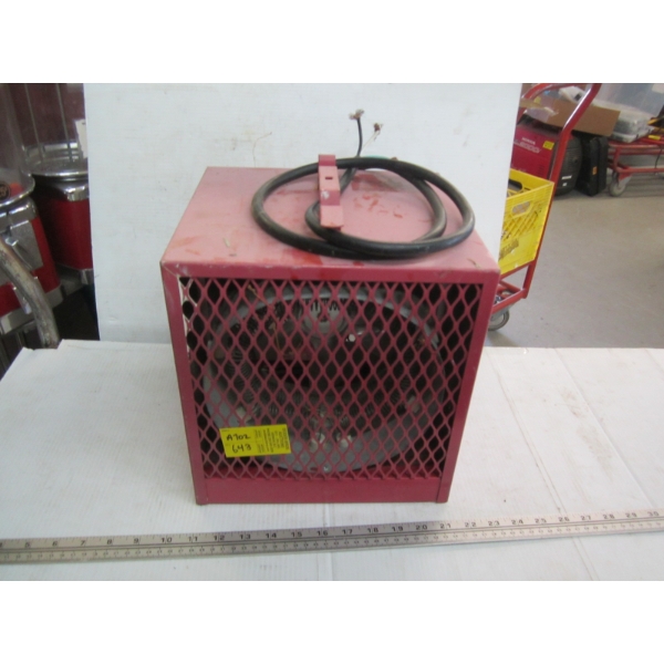 RED CONSTRUCTION HEATER