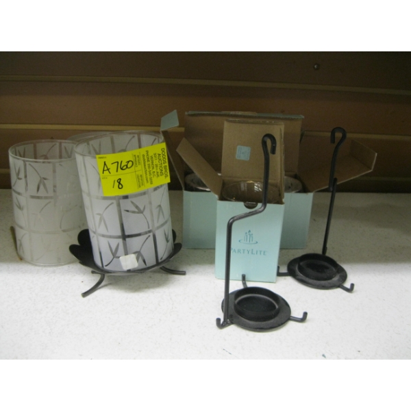 PARTY LITE CANDLE HOLDERS
