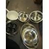 Image 2 : STAINLESS STEEL COLANDERS, ROASTING PAN, ETC.